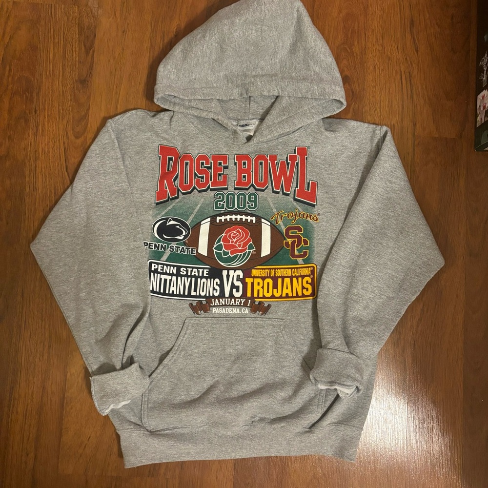 Vintage psu rose bowl hoodie